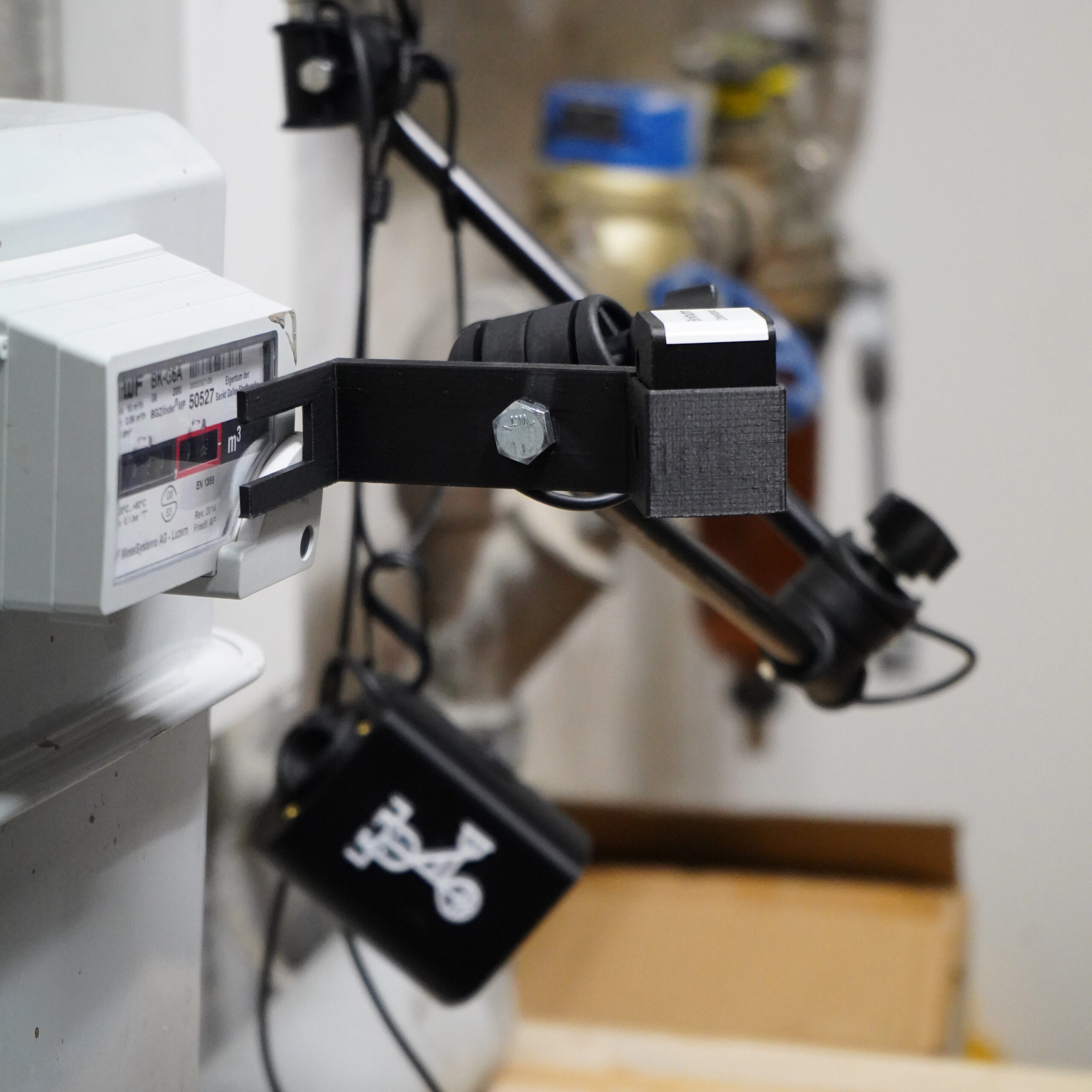 Kamera für Optische Zählerauslegung. Gaszähler per Kamera auslesen.
